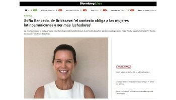 Bricksave's COO, Sofia Gancedo: Restrictions in Latin America force women to be fighters