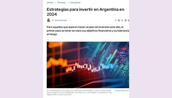 Estrategias para invertir en Argentina en 2024